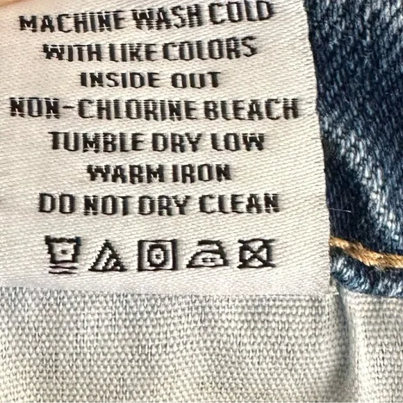 Rails Topanga High Rise Straight Button Fly Jeans Size 30 - Picture 9 of 14